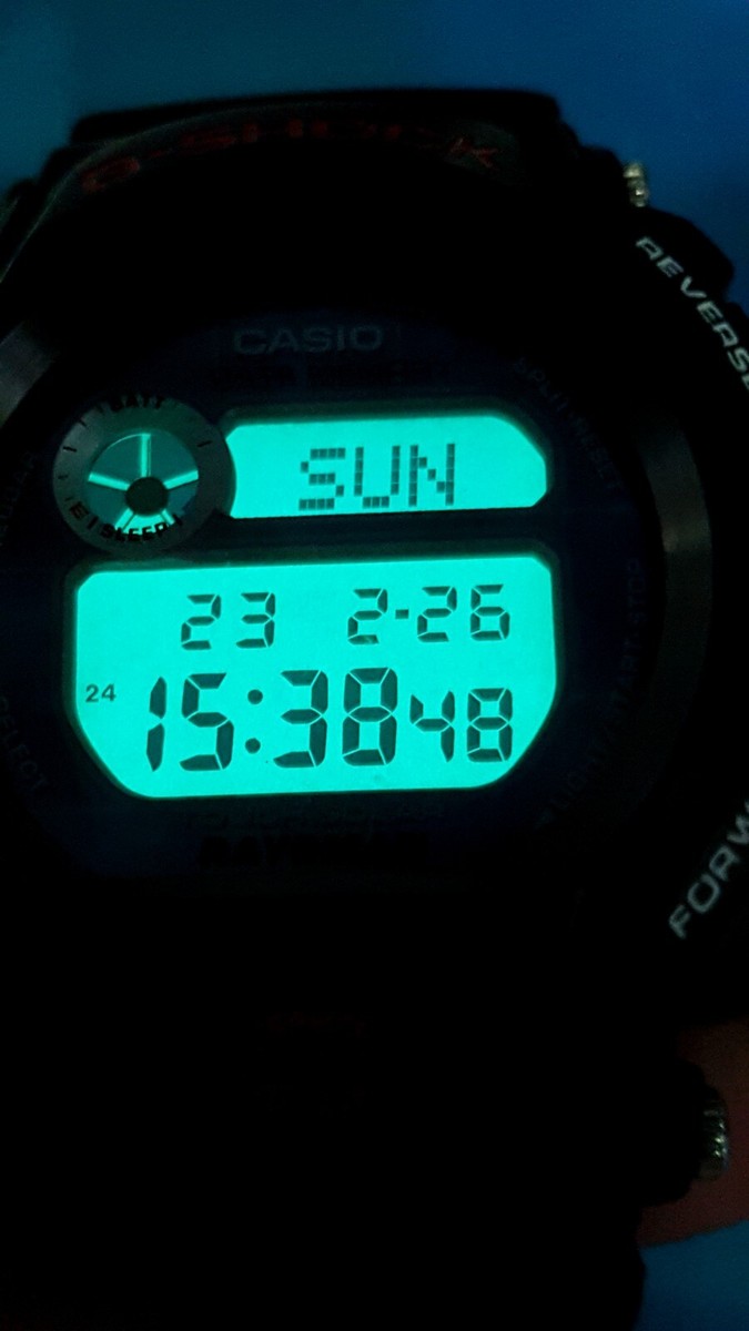 値下げ☆G-SHOCK DW-9350 RAYSMAN Casio G-Shock RAYSMAN JAPAN Y DW-9350 (1584) Circa 1998