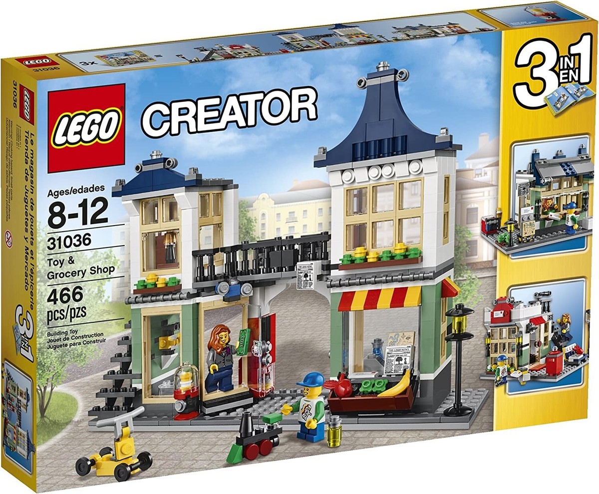 Lego Creator 3in1 Set 31036 TOY GROCERY SHOP New Sealed