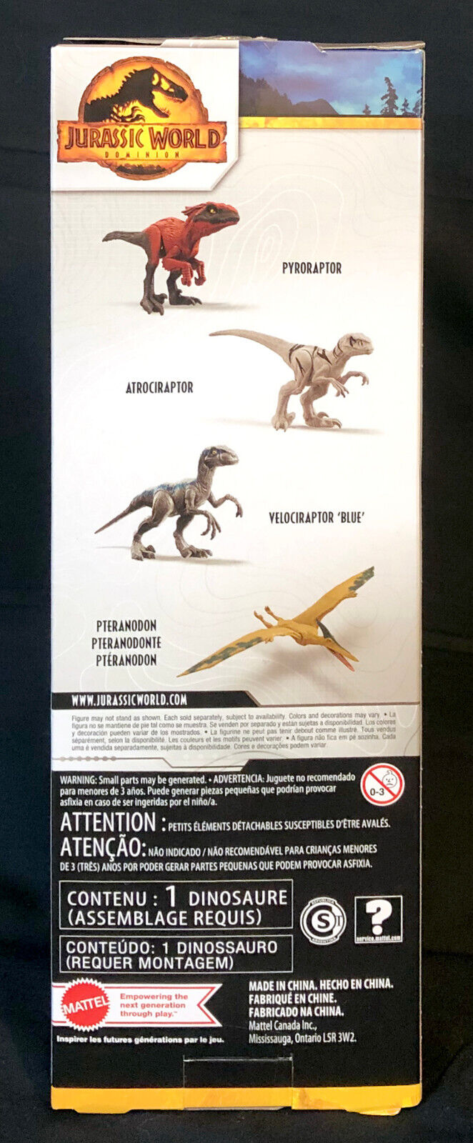 Jurassic World ATROCIRAPTOR, Dinossauro de 12