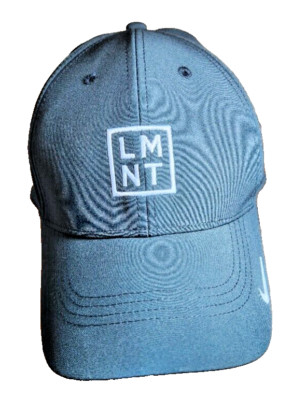 LMNT Stay Salty Nike Dri-Fit Golf Cap Adjustable Black Hat New