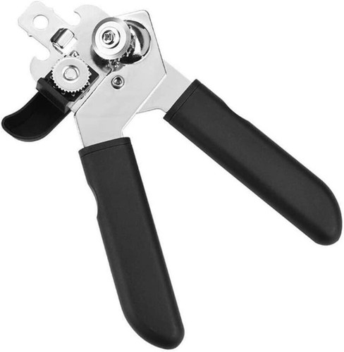 Heavy Duty Non Slip Stainless Steel Tin Can Opener With Easy Comfy Grip UK - Picture 2 of 3