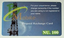 BHUTAN Remote Unused MINT Phonecard Prepaid Tariffs BMobile Mobile GSM Refill