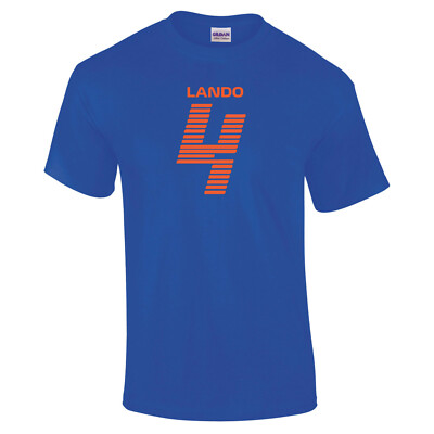 Daniel Ricciardo Lando Norris Racing Name Number T Shirts