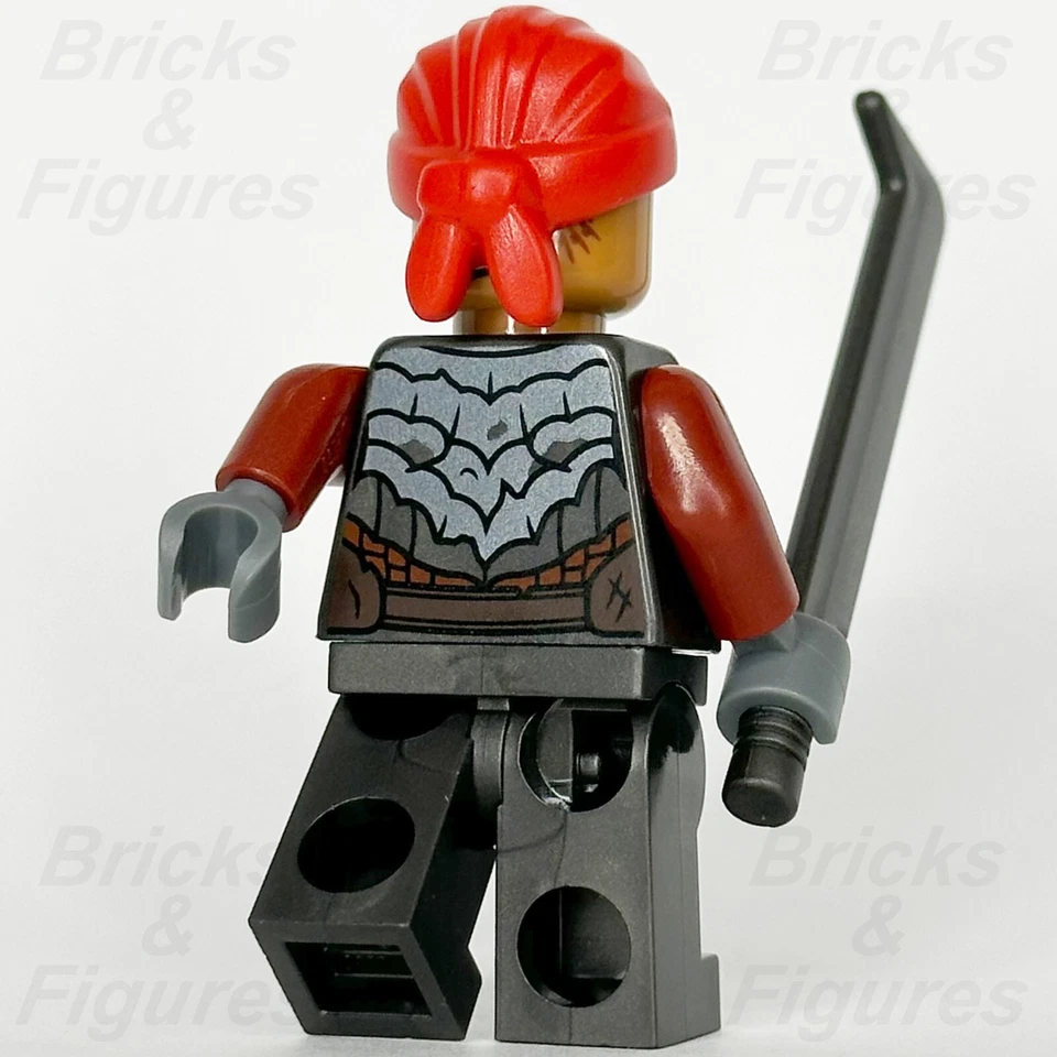 LEGO® El Señor de los Anillos Orco Minifigura Bandana Roja El Hobbit 10333 lor138 Foto 3 de 3