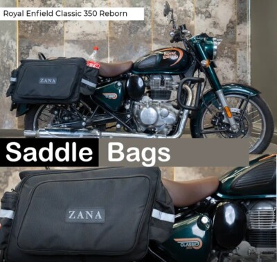 Saddle Bags (Pair) (34 - 34L) Fit for Royal Enfield NEW CLASSIC 350 REBORN