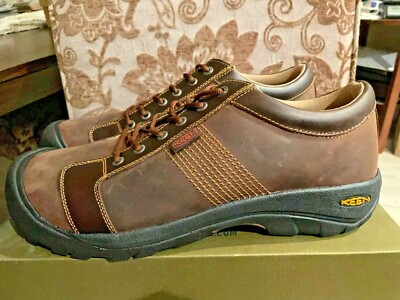 NEW Keen Austin Potting Soil 1002994 Casual Leather Oxford Shoes