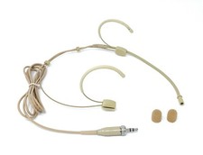 Double Earhook Headset Omnidirectional Microphone for Sennheiser Body-Packs