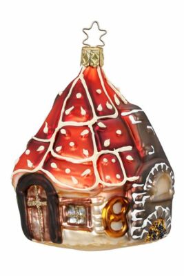 Inge-glas Hansel and Gretel's Gingerbread House 10129S016 German Glass Christmas