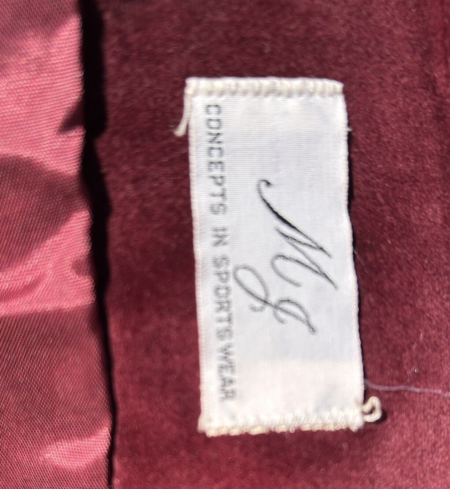 Vintage 1970s Red Wine Velvet Jacket Skirt 2-Pc S… - image 6