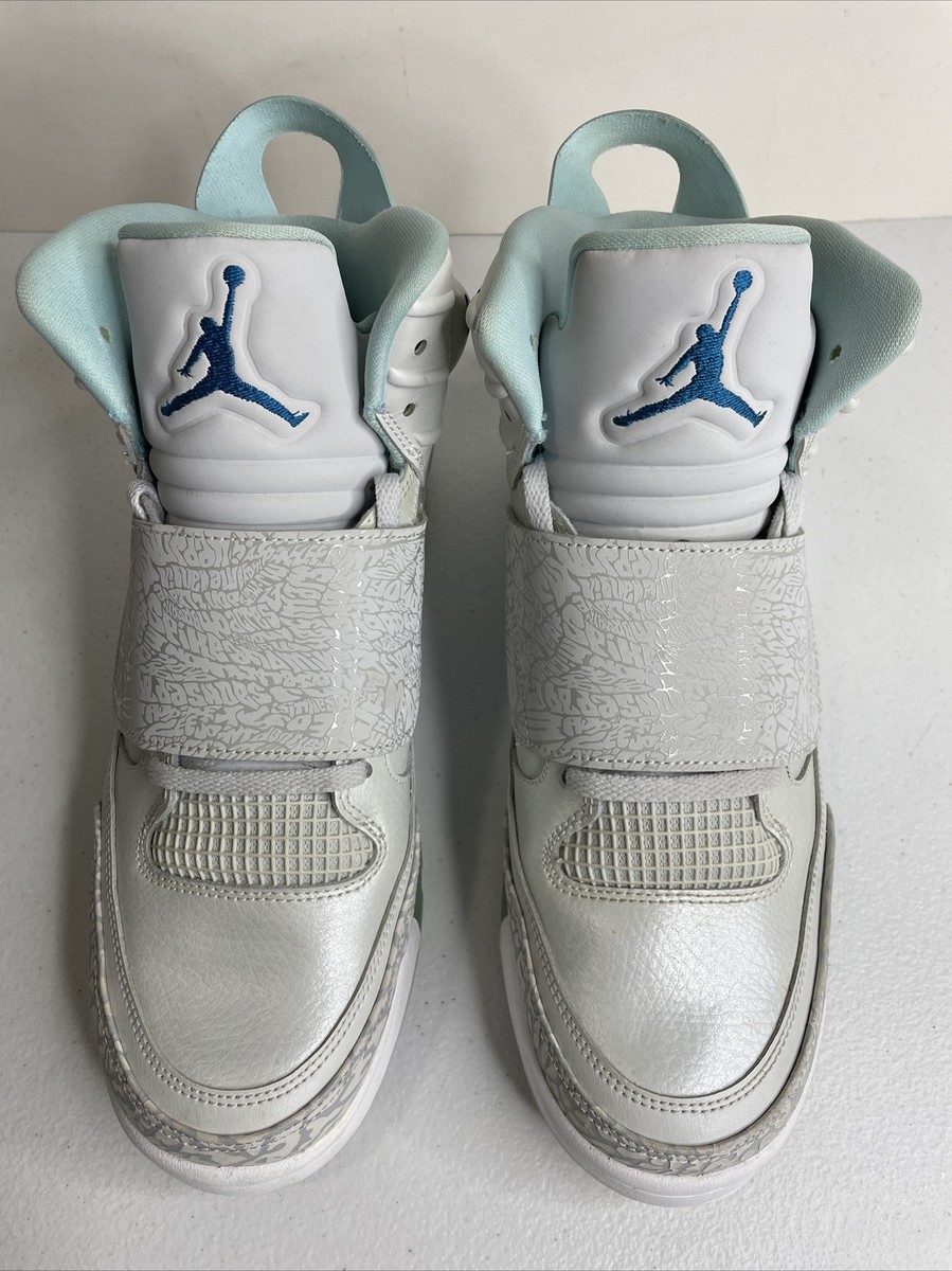 Air Jordan Son of Mars Baby Blue Sneakers Shoes Size 9.5