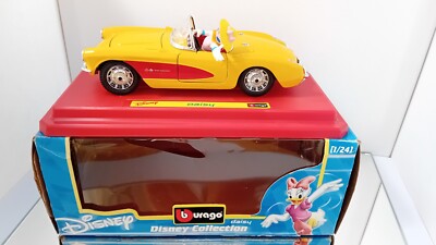 Bburago Burago 1:24 Chevrolet Corvette 1957 Daisy Disney in Box | eBay