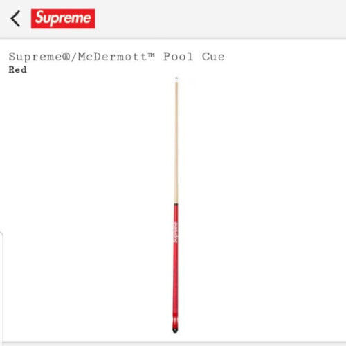 Supreme McDermott Pool Cue Red Billiards | eBay Supreme McDermott Pool Cue Red Billiards | eBay