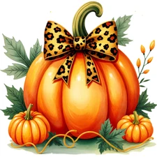 30 Custom Fall Special Pumpkin Personalized Address Labels