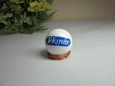 Advertising glass marble. Tekmar
