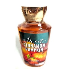 Bath and Body Works Sweet Cinnamon Pumpkin Shea and viatamin e shower gel 10 oz