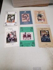 Lot of 6 Vintage Doll Patterns