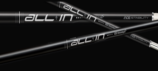 UST Mamiya All-In Combination Graphite Straight Stepless Putter Shaft 109g 0 370 Steel Tip Black Matte - Foto 4