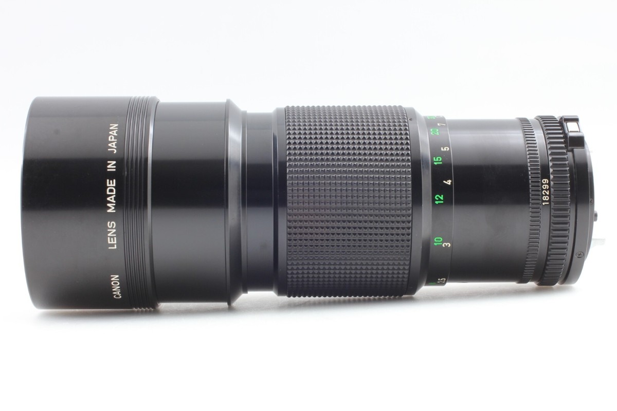 キャノン NewFD 200mm F2.8 MINT] Canon New FD NFD 200mm f2.8 MF Telephoto Lens From