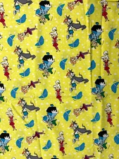 Quilting Treasures Fabric Yellow Jetsons Fabric 17" x 43"