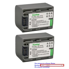 Kastar Battery NP-FP71 for Sony Sony NP-FP70, NP-FP71 DCR-DVD92 DCR-SR80 HDR-HC3