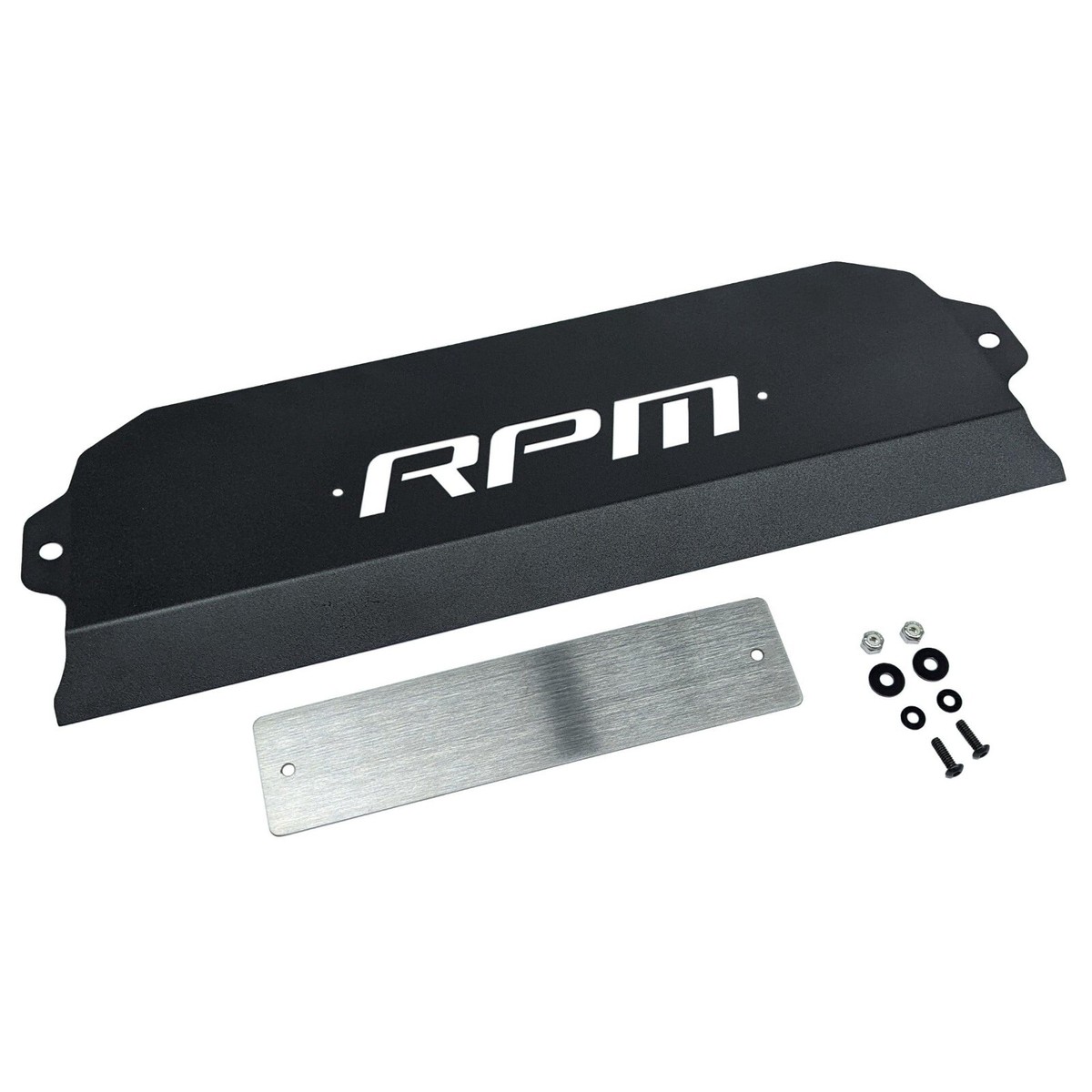 RPM Rear Fascia Delete Shield / Muffler Cover for Polaris RZR