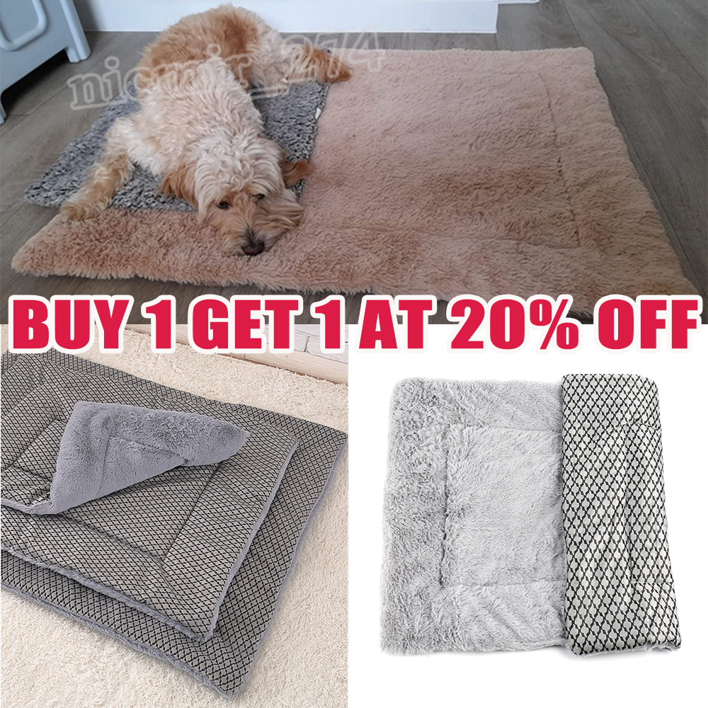 Pet Dog Cage Mat Pad Cat Crate Mattress Kennel Cushion Carrier Bed