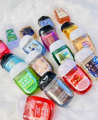 BATH and BODY WORKS Assorted 5 Pack PocketBac Sanitizer Various