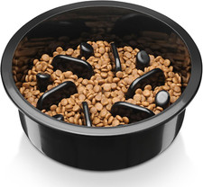 Slow Feeder Dog Bowl, Anti-Choking Puzzle Dog Food Bowl Slow down Eating, Bloat