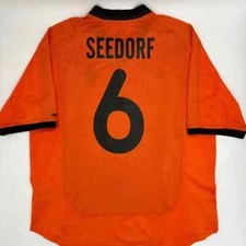 Seedorf 6 Netherlands 2000/2001/2002 Home ORIGINAL Nike VTG Rare Soccer Jersey M