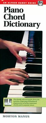 Piano Chord Dictionary Keyboard/Piano Handy Guide