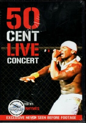50 CENT [IMPORT] 50 Cent Live Concert (DVD, 2004) FACTORY SEALED