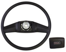 1987 Gmc Truck Black Standard Steering Wheel Kit Wheel Horn Cap 1987 Gmc Truck Black Standard Steering Wheel Kit Wheel Horn Cap