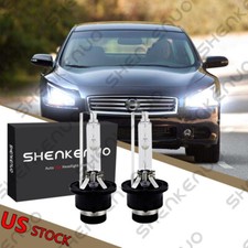 6000k White Hid Headlight Bulb For Nissan Maxima 2009-2014 Low Beam Set Of 2