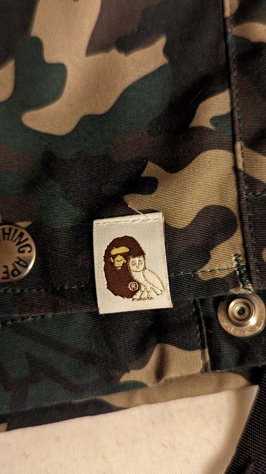 Bape x OVO Drake 2021 Woodland Camo Snowboard Jacket Green Brand New with Tags