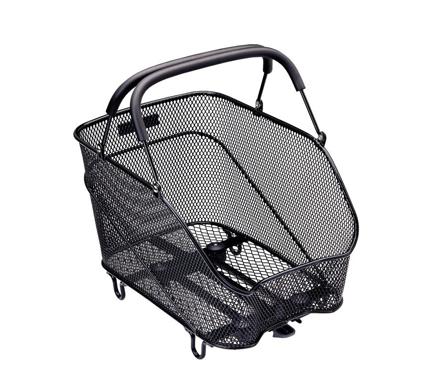 Cestino sistema Racktime Baskit Trunk 2.0, 38x25x27,4cm, nero, 12ltr, Snapit 2.0