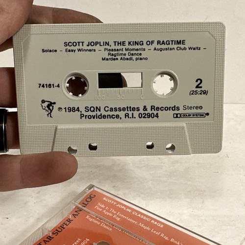 Classic Rags- Scott Joplin- Cassette Tape - Picture 6 of 6