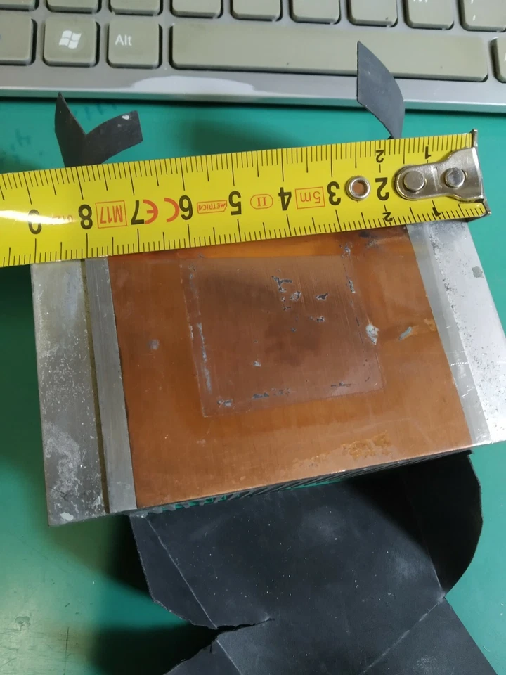 DISSIPATORE BASE RAME COOLER HP COMPAQ EVO 250805-002 - Immagine 2 di 4