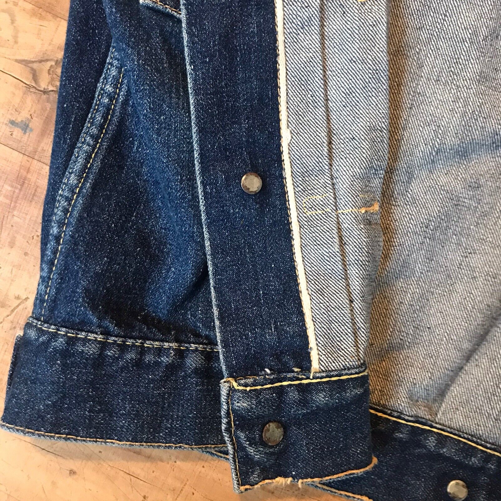 Vintage 1950s LEVIS 507XX BIG E 2nd G Type 2 Levi's Denim