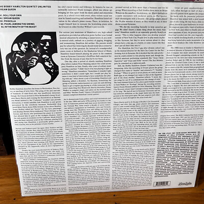 洋楽 Bobby Hamilton/ Dream Queen LP reissue The BOBBY HAMILTON QUINTET - Dream Queen (50th Anniversary Edition