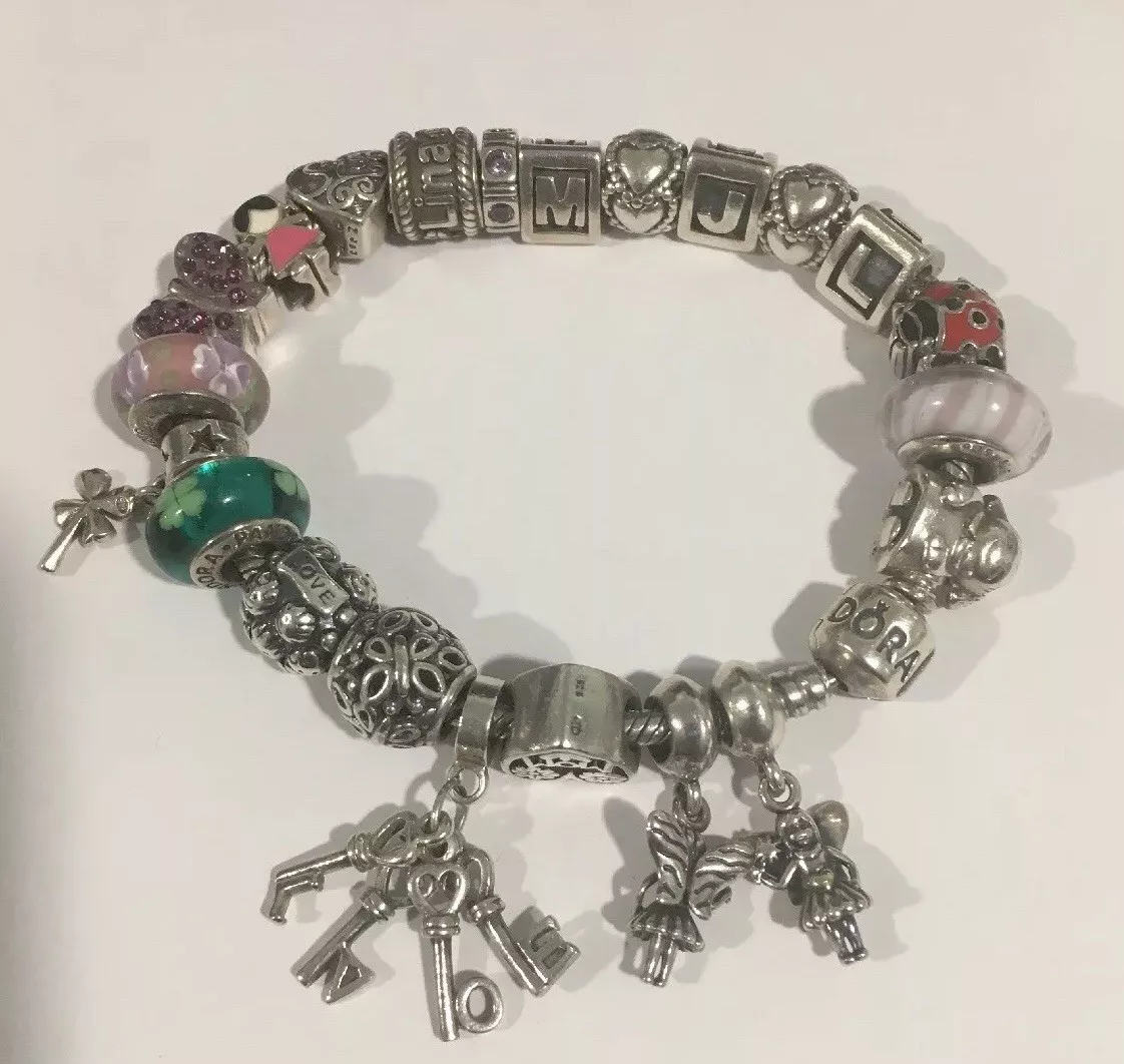 Pandora clearance charm initials