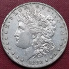 1883 S Morgan Dollar $1 Higher Grade XF - AU Details #78338
