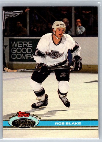 1991 Stadium Club Rob Blake #348 card