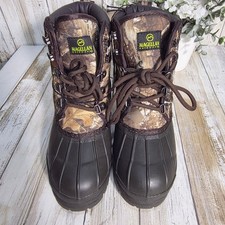 Magellan Outdoors Youth Boys 1 Camo Winter Duck Boots Realtree Edge 157861 NEW