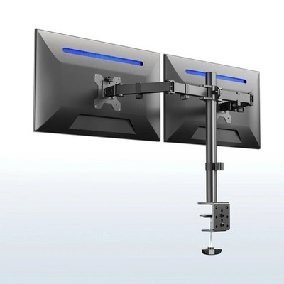 VIVO STAND-V002 Dual Monitor Desk Mount - Black