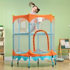Trampoline for Kids, Toddler Trampoline with Handlebar