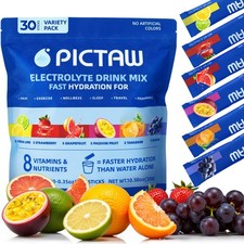 Electrolytes Powder Packets Hydration Packet, Liquid Daily IV Hydrate Packets...