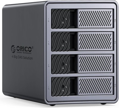 ORICO 4 Bay Raid Hard Drive Enclosure Support 8 RAID Modes for 3.5inch HDD 88TB