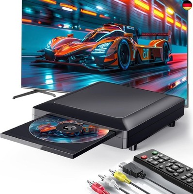 Ceihoit DVD Player for TV with HDMI AV Output, USB Input, HD1080P DVD CD