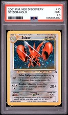 2001 POKEMON NEO DISCOVERY #10 SCIZOR-HOLO PSA 7.5 on eBay
