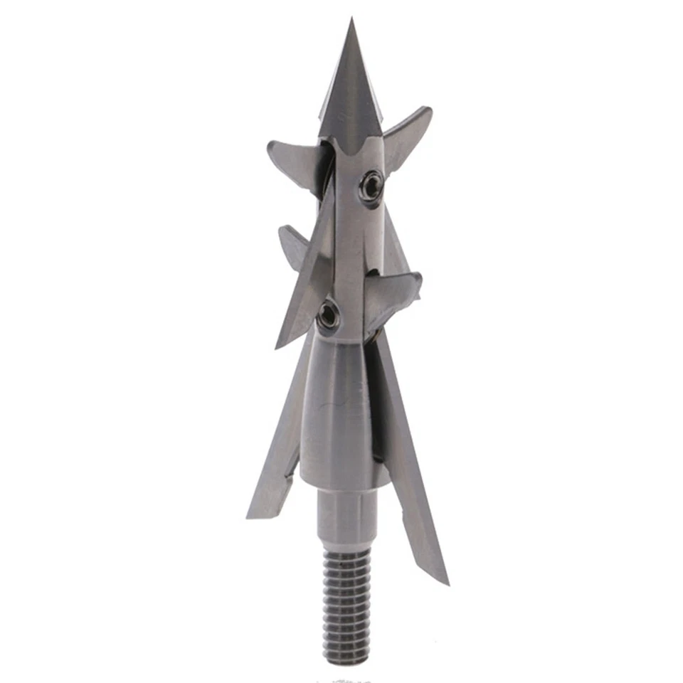 New Archery Products Slingblade 4 Titanium 100 Grain Broadhead, 3 Pack - Image 3 of 3